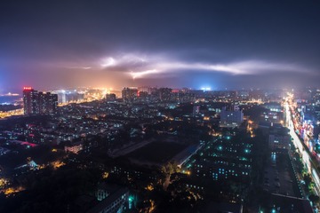城市上空