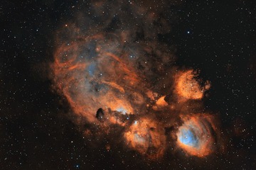 猫爪星云 NGC6334