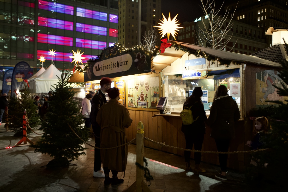 美国费城节日夜市