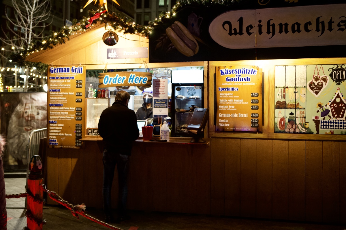 美国费城节日夜市