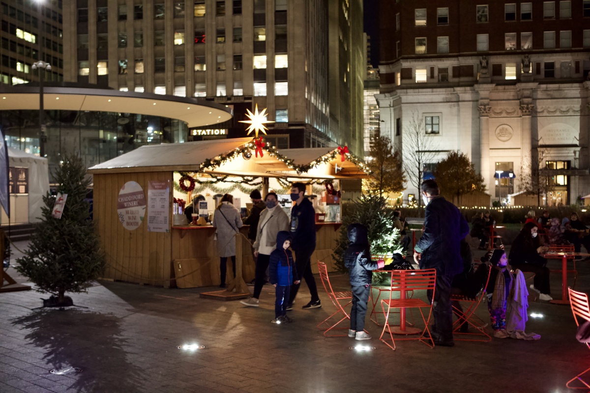美国费城节日夜市