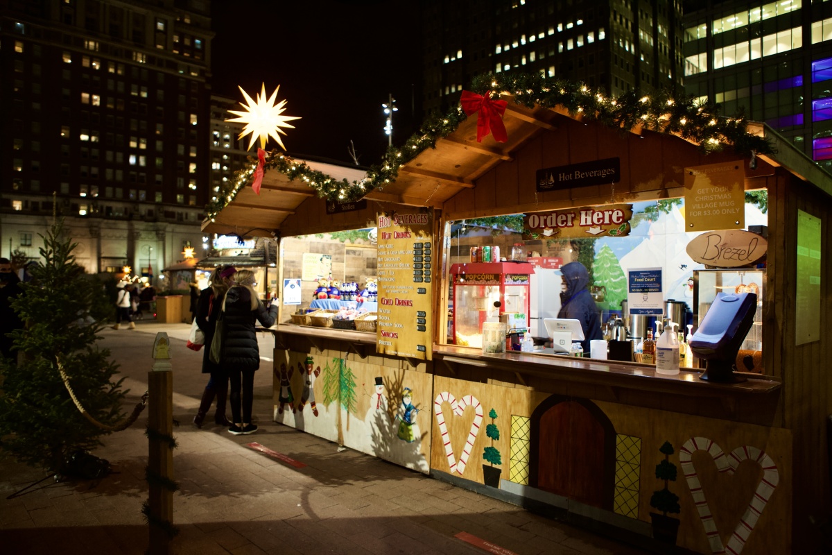 美国费城节日夜市