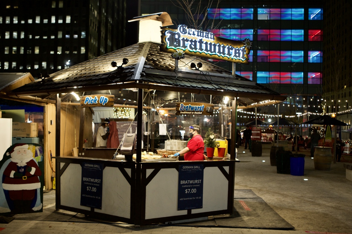 美国费城节日夜市