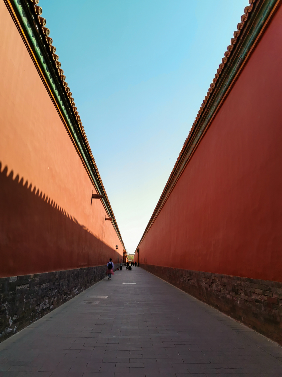 故宫东筒子夹道一个人打卡了神秘的阴阳道