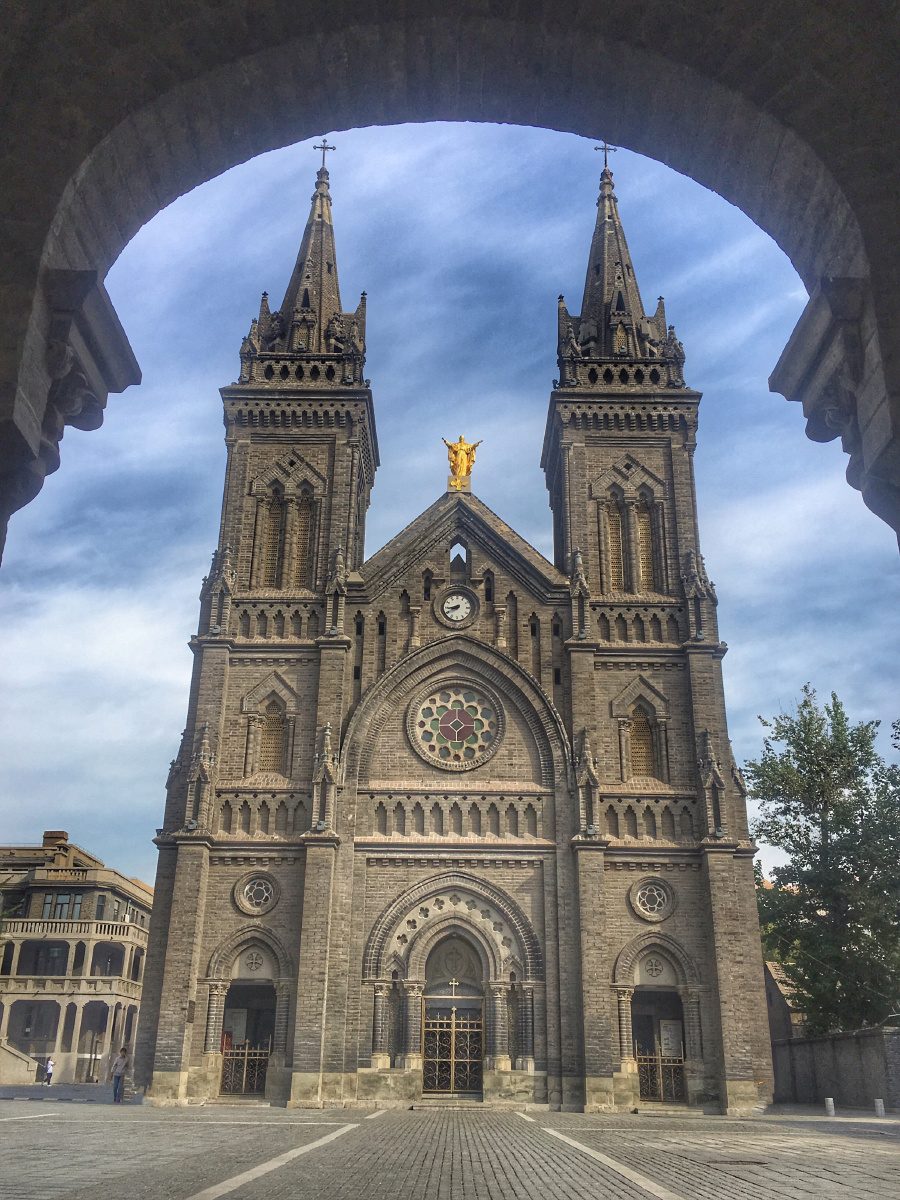 旅行 手机拍 辽宁沈阳 天主教堂