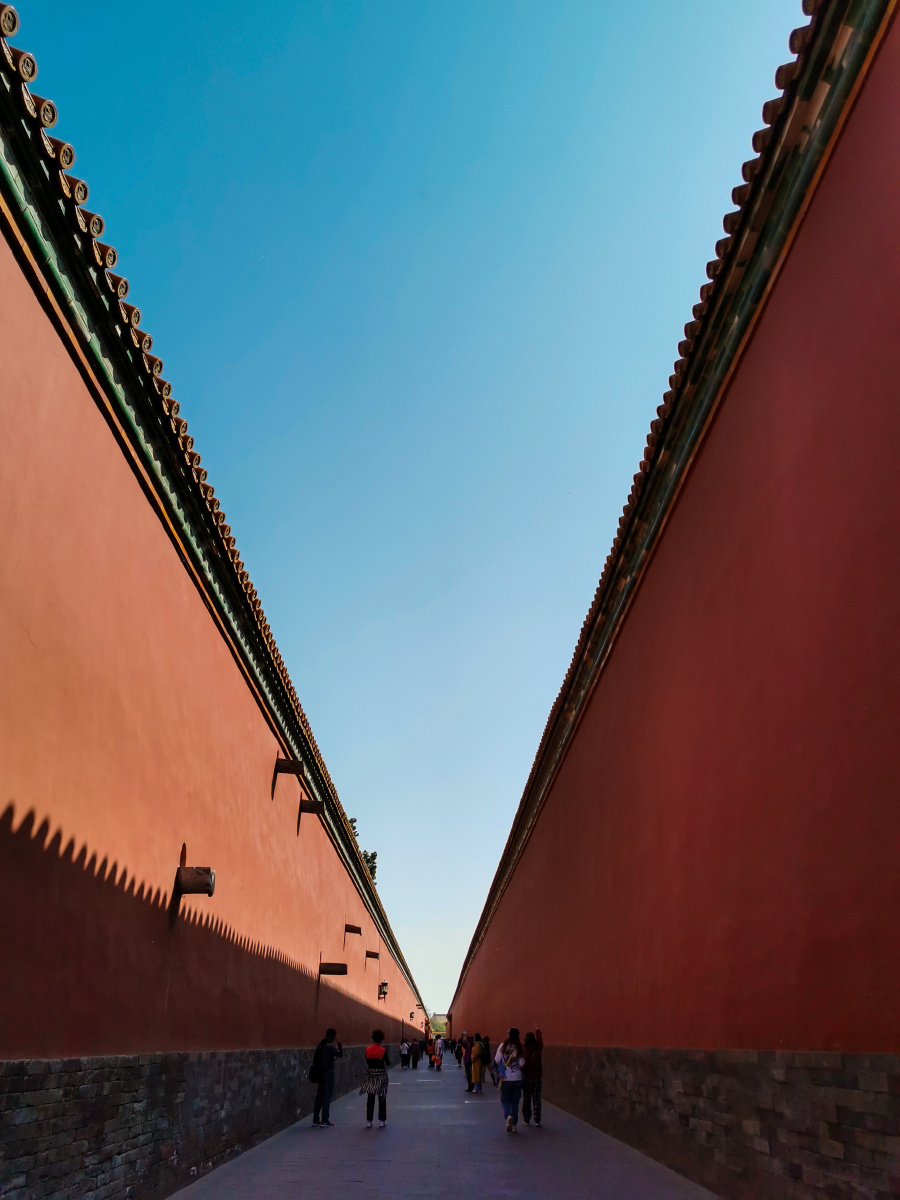 故宫东筒子夹道一个人打卡了神秘的阴阳道