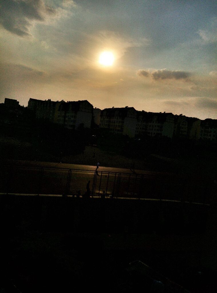 青岛的天空