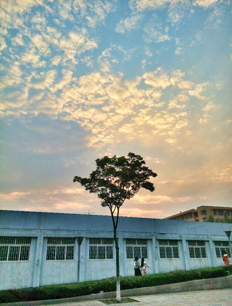 青岛的天空