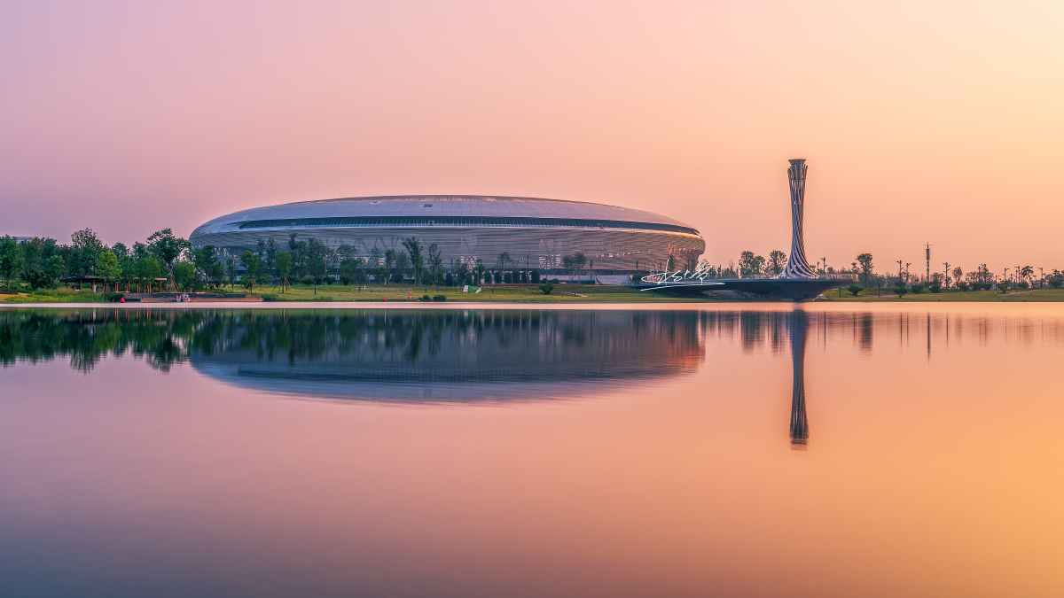 打卡成都绝美机位i成都大运会主场馆 - 摄影师杨大爷 - 图虫