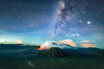 1 布罗莫火山星空-1的-2