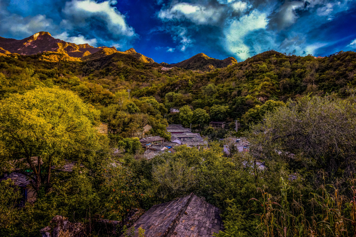 南窖乡水峪村一日