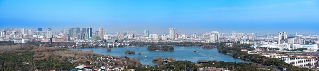 南湖全景
