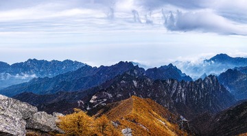 太白山全景图-小