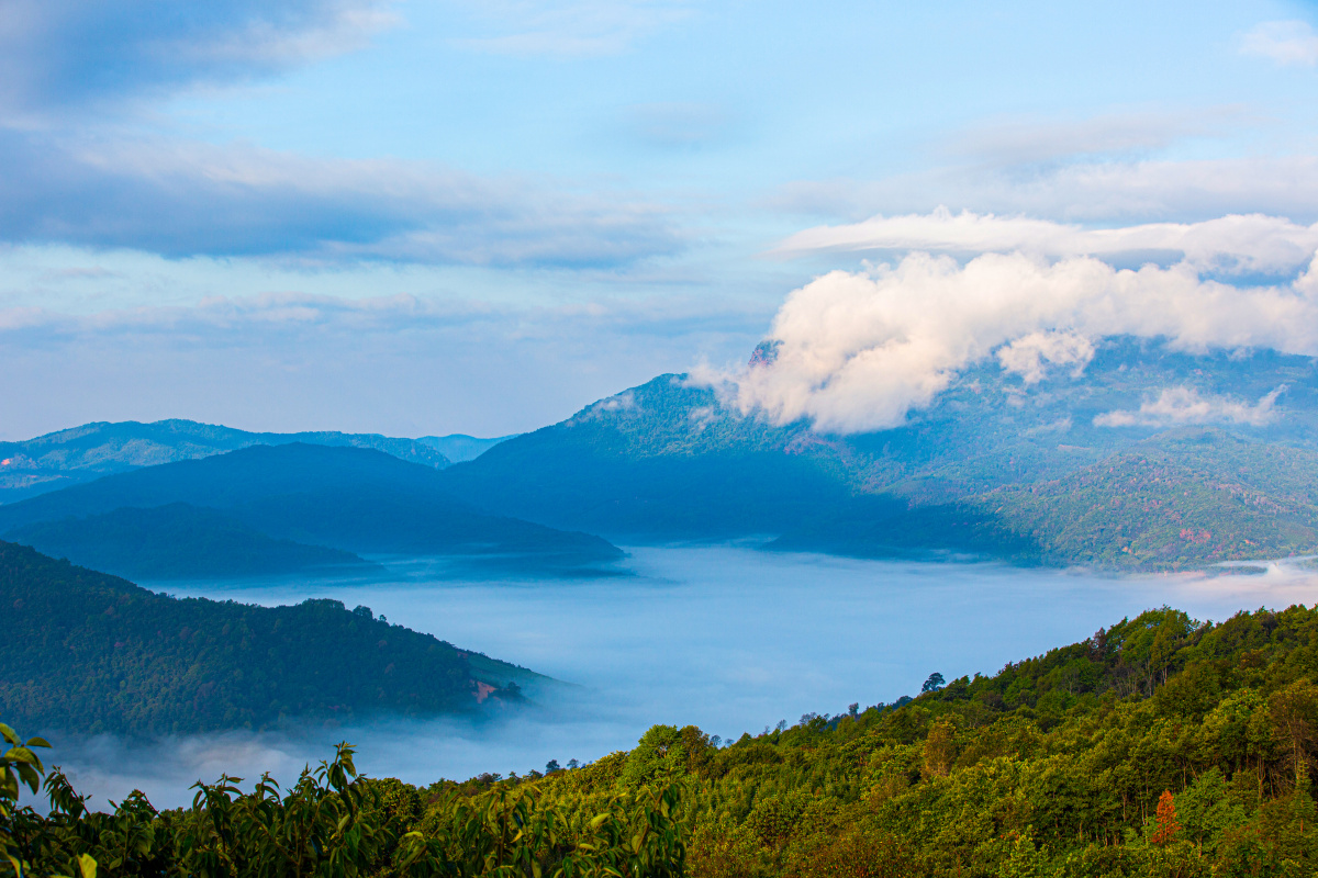 佤山风景1云南省西南部的沧源佤族自治县