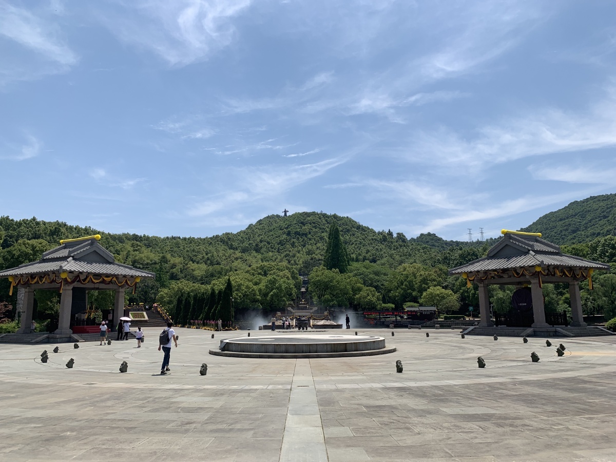 绍兴大禹陵九龙坛云凤升腾