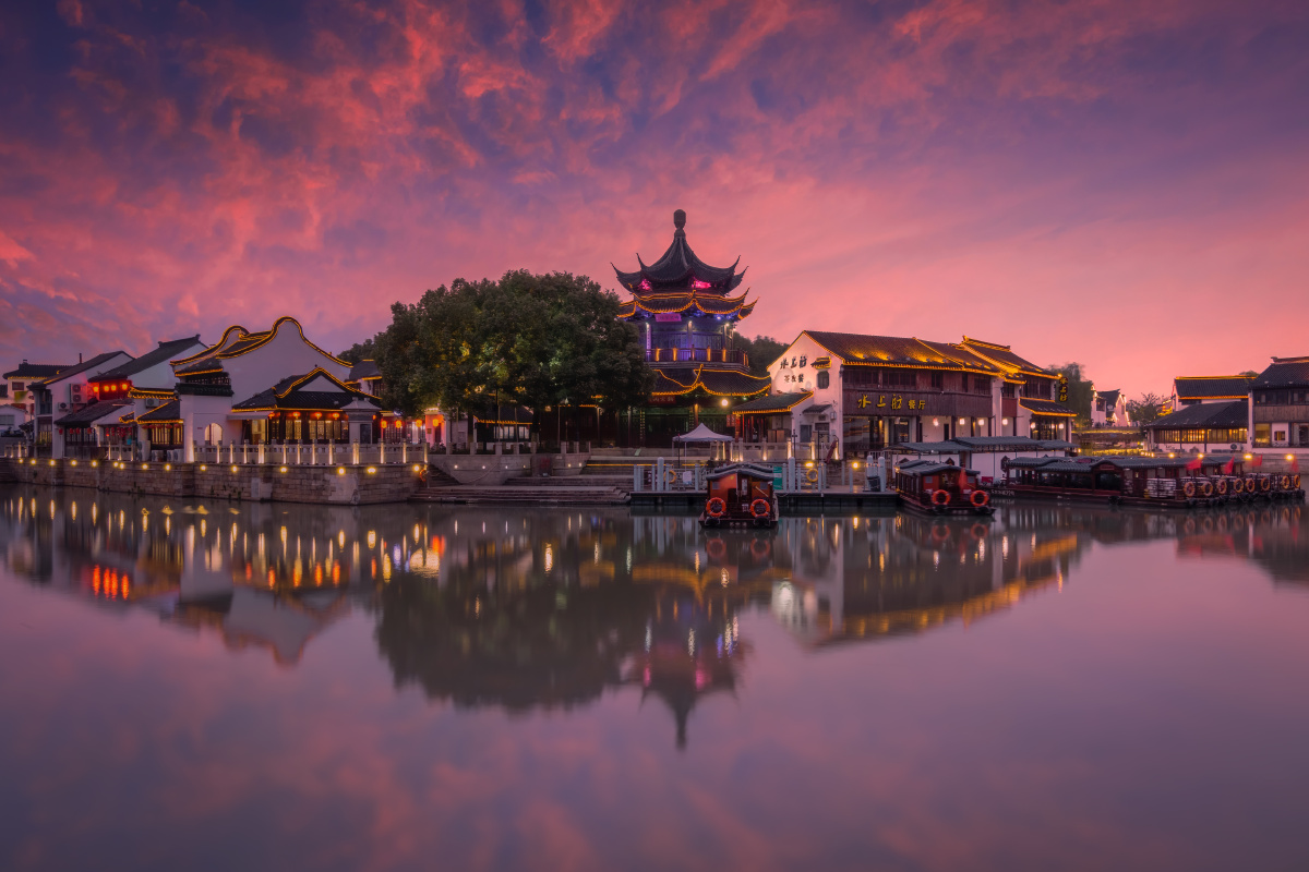 七里山塘景物新