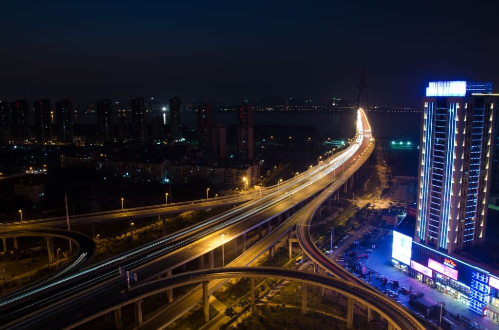 第一次拍都市夜景