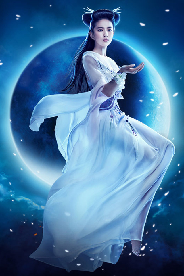 刘亦菲古装剧照