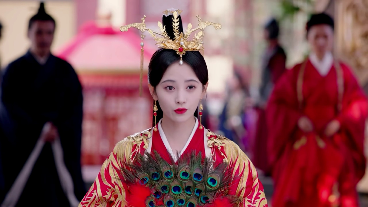 芸汐传韩芸汐鞠婧祎新娘装剧照