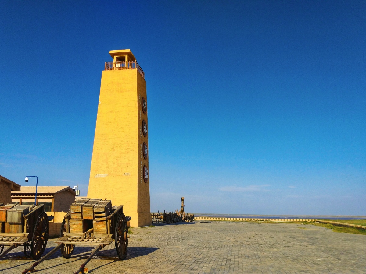 1/118马超·胶片滤镜驿站灯塔日光今日天空绝了沙城市建筑大赏沙漠