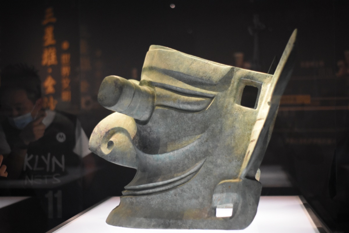 三星堆纵目面具 - 梁爽721 - 图虫