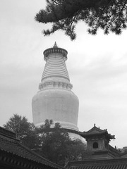 五台山白塔