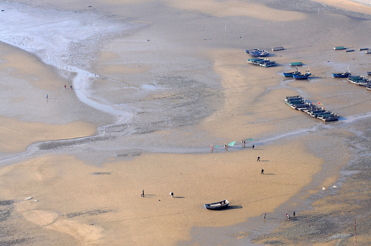滩涂.最美海岸线.