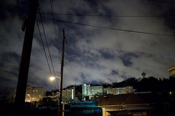 Cloudy night