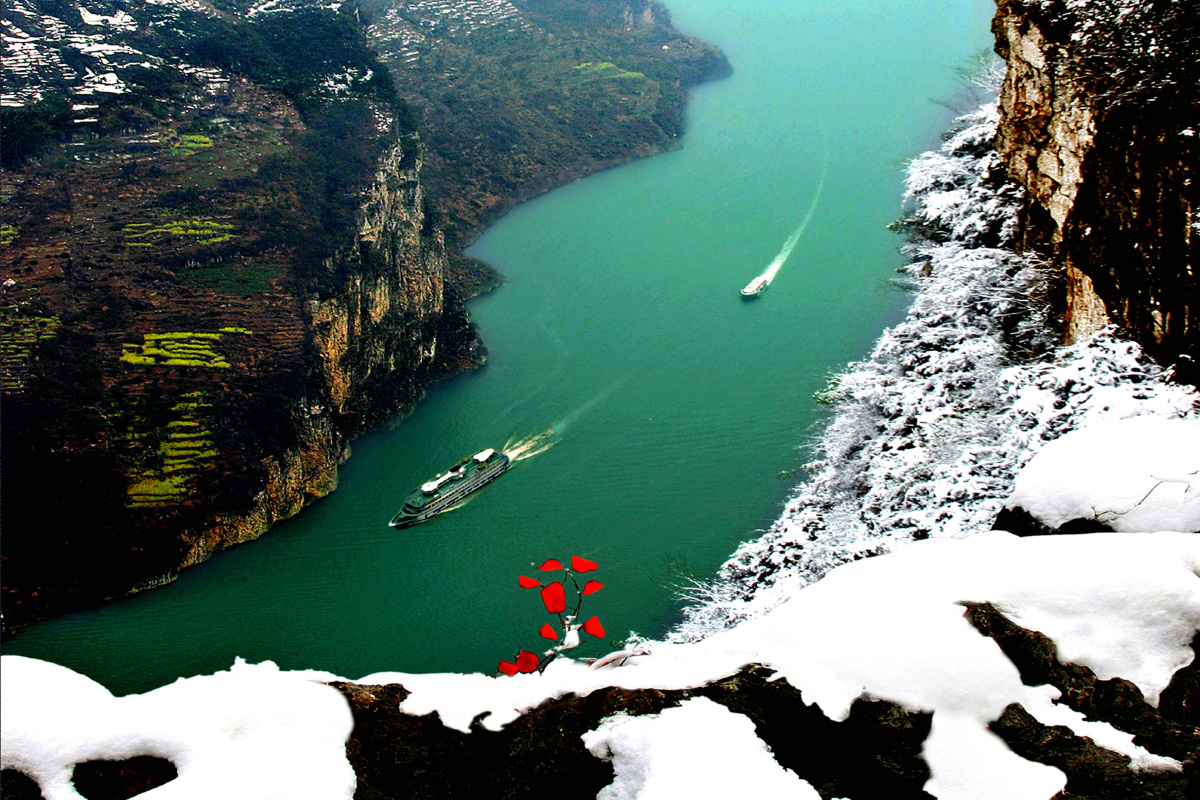 四季三峡之四:银装素裹总相宜(崆岭峡)