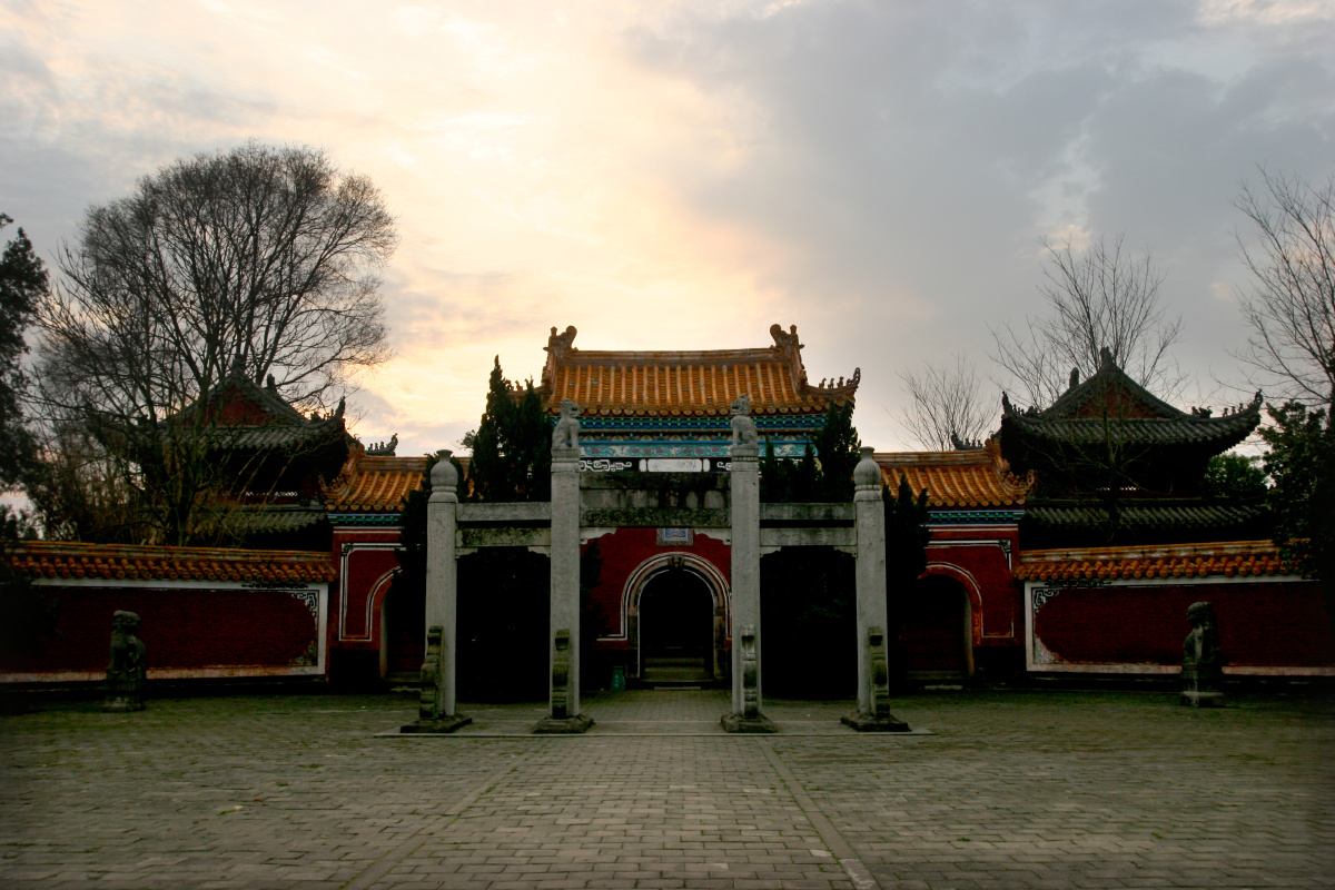 《湖北当阳关陵庙》 (魏启扬摄18995876000) br />