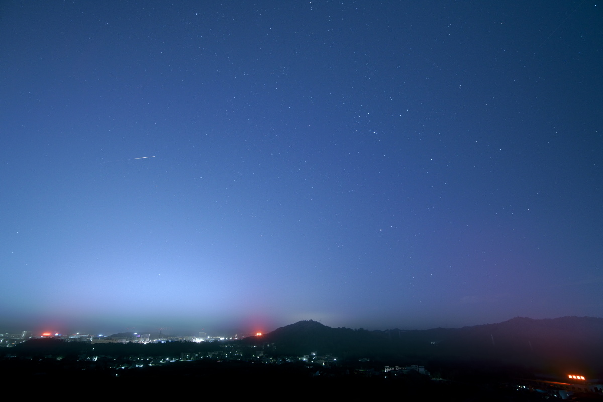 大寒之夜星光璀璨