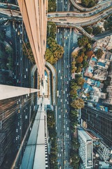 忙碌的城市