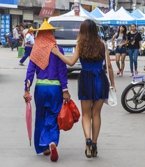 母女