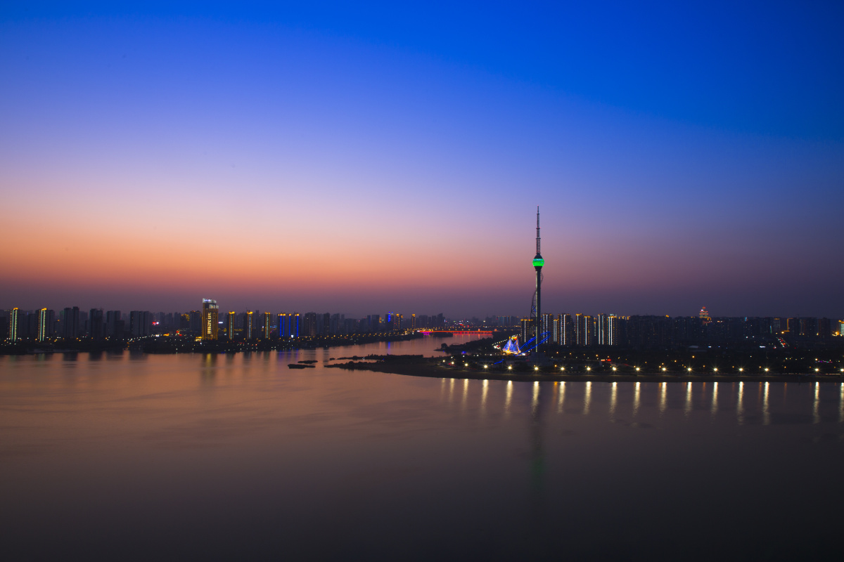 山东生临沂市城市风景