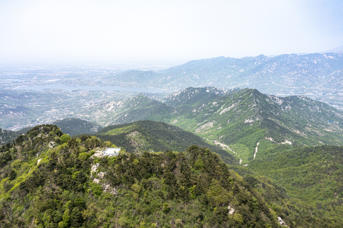 山东省临沂市 沂蒙山银座天蒙景区航拍 - 摄影师王文童 - 图虫