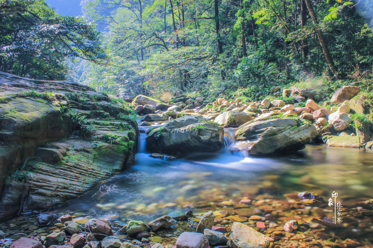 张家界森林公园金鞭溪