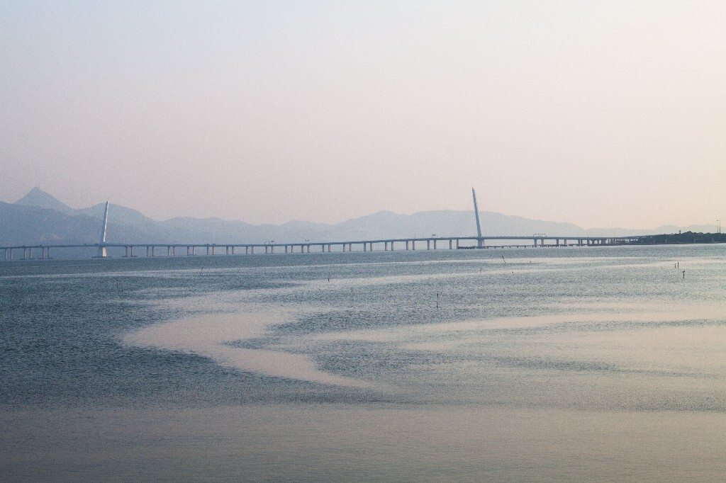 深圳湾黄昏