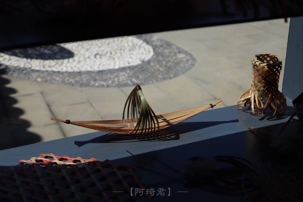 编织竹船