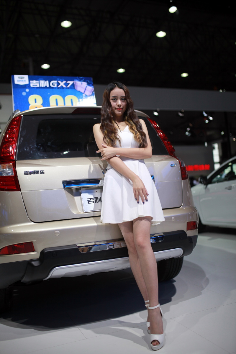 2015南昌国际车展吉利帝豪展厅
