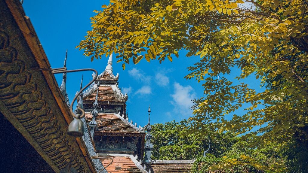 契迪龙寺一角