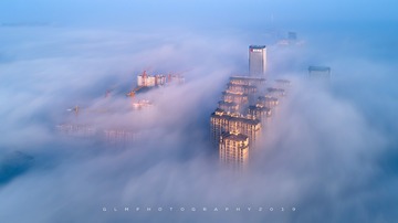 建设中的小区