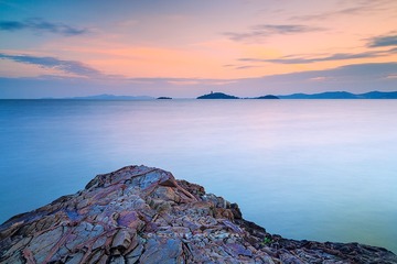 遥望仙岛