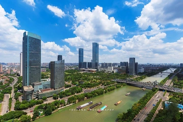 千年古运河畔的城市
