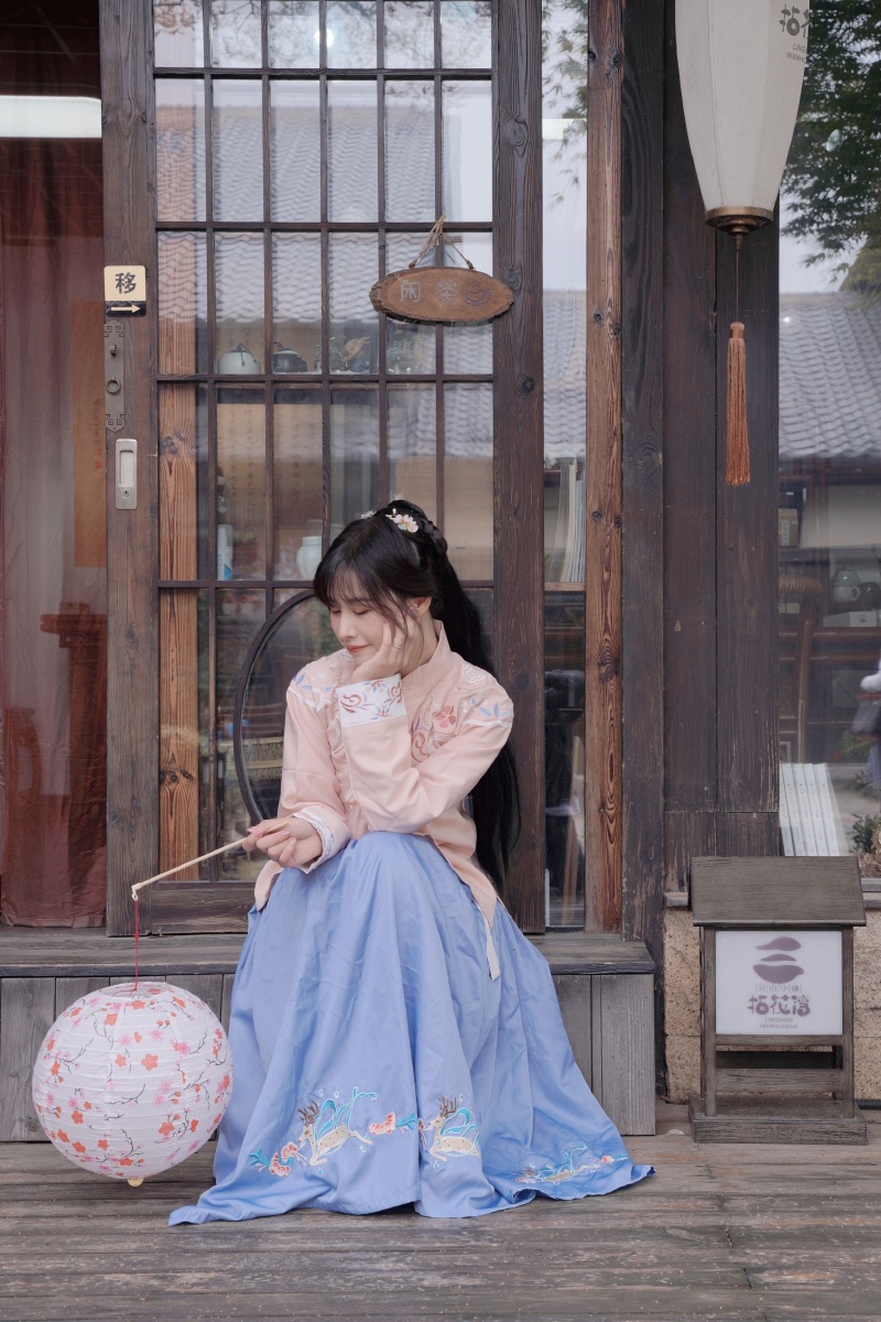 无锡拈花湾樱花汉服