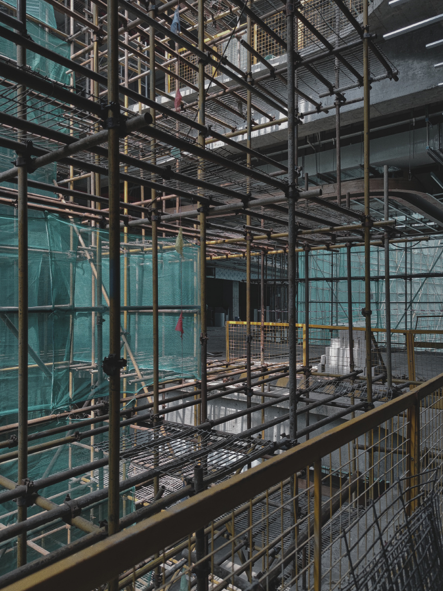 工地一角|脚手架