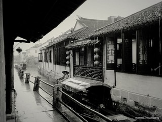 烟雨中