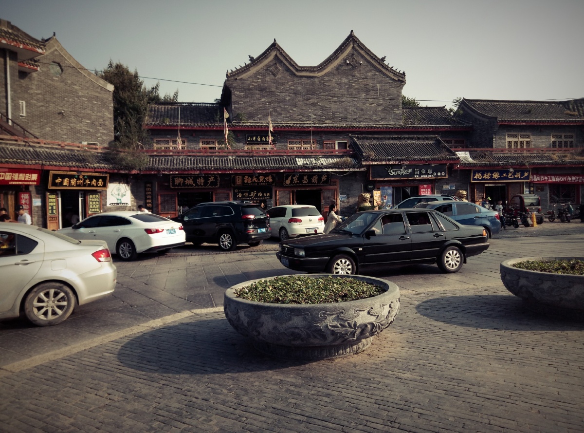 东昌府摄于聊城东昌湖古楼