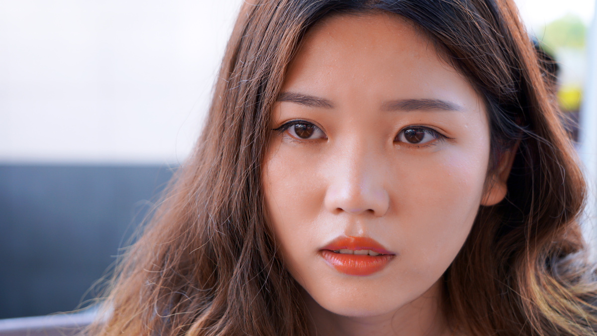 人像之一个气质美女