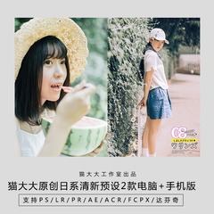 大部分预设都已支持视频调色，ps/lr/pr等
