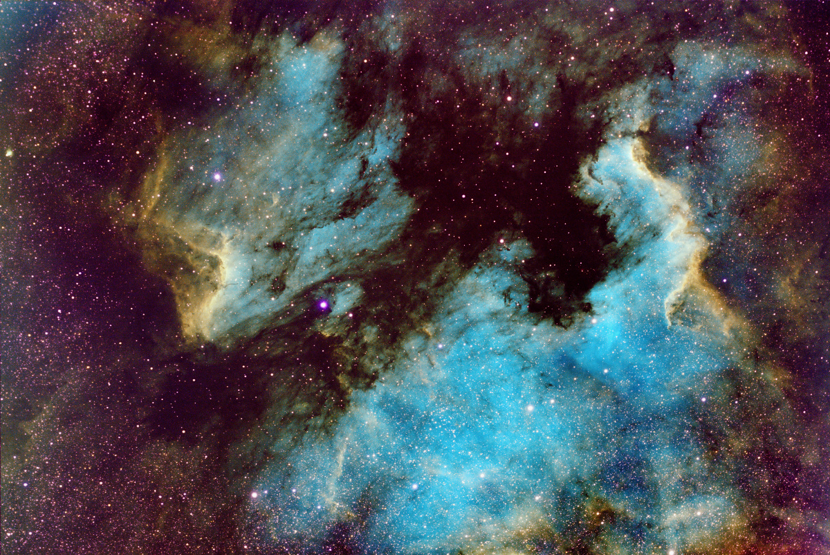 鹈鹕星云后院天文摄影